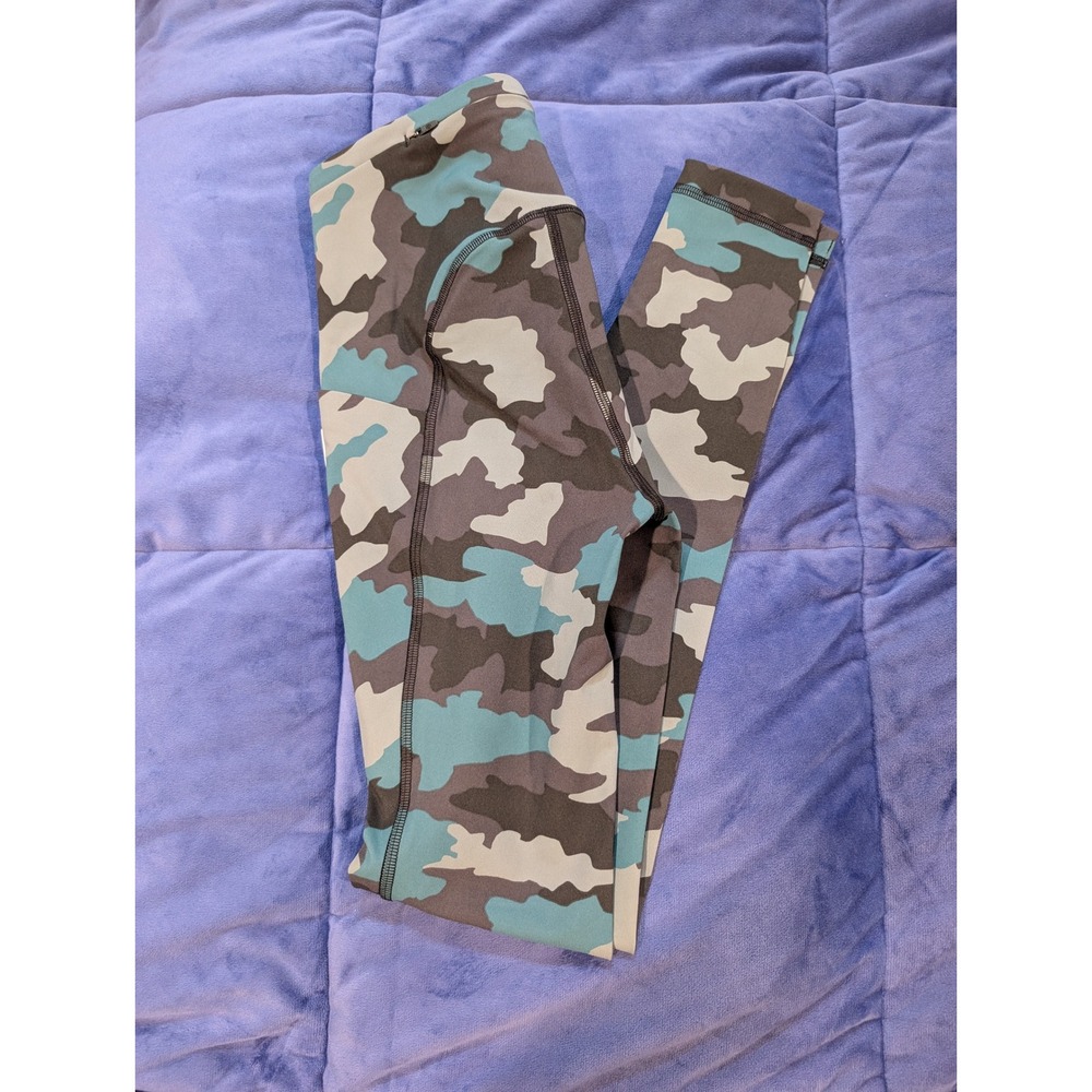 Lululemon‎ Base Pace HR Tight Heritage 365 Camo Tidewater Leggings NWT - Size 0